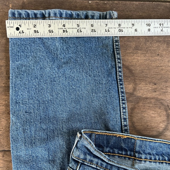 Levis 514 Jeans Mens 31x30 Straight Leg Medium Wash Faded Stretch Denim - Picture 5 of 10